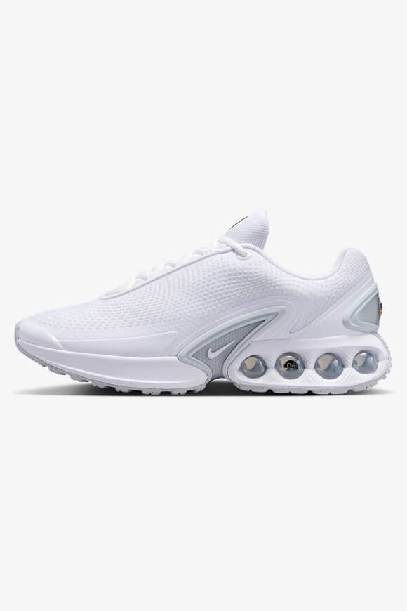 Air Max DN Sneaker - White + Metallic Silver