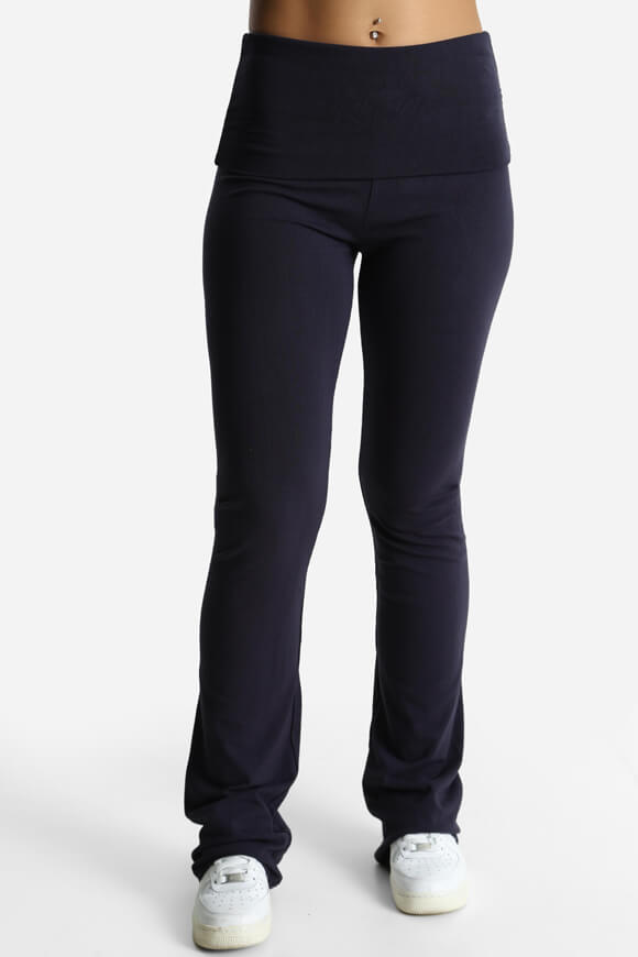 Flare leggings - navy blue