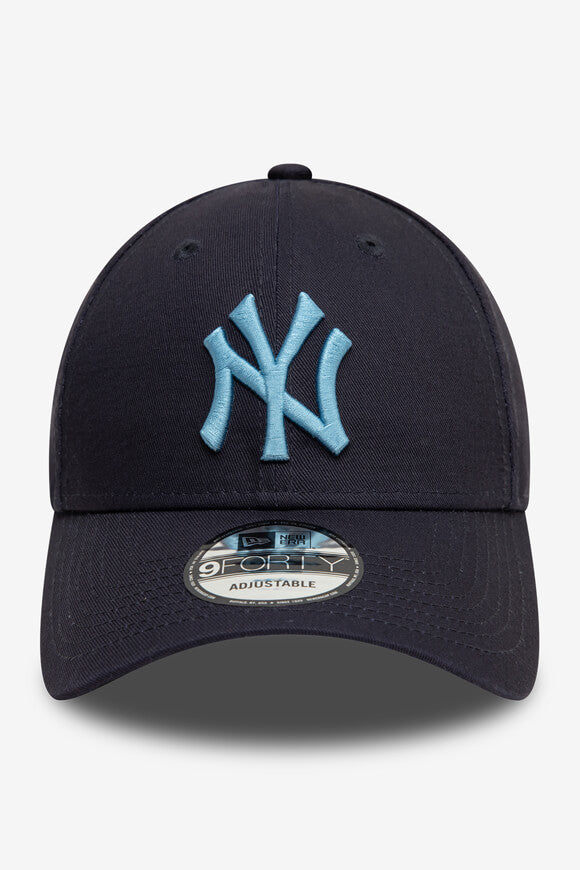 9Forty Cap / Strapback - Navy + Light Blue