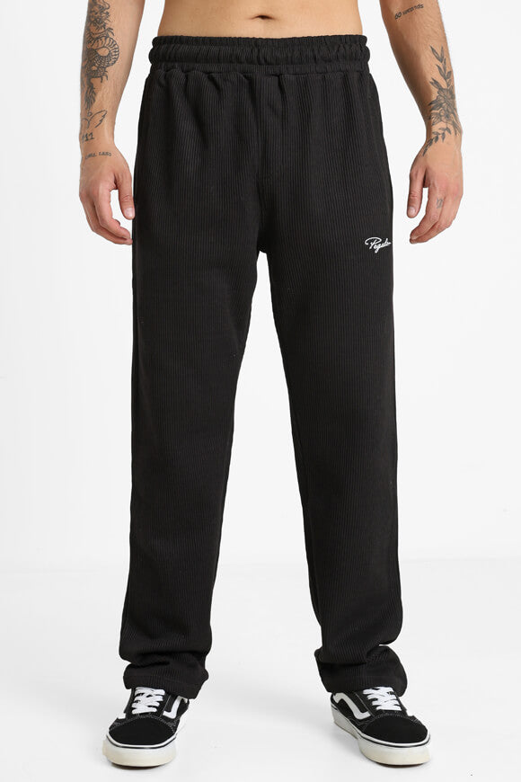 Pantalon en tissu structuré - Washed Black