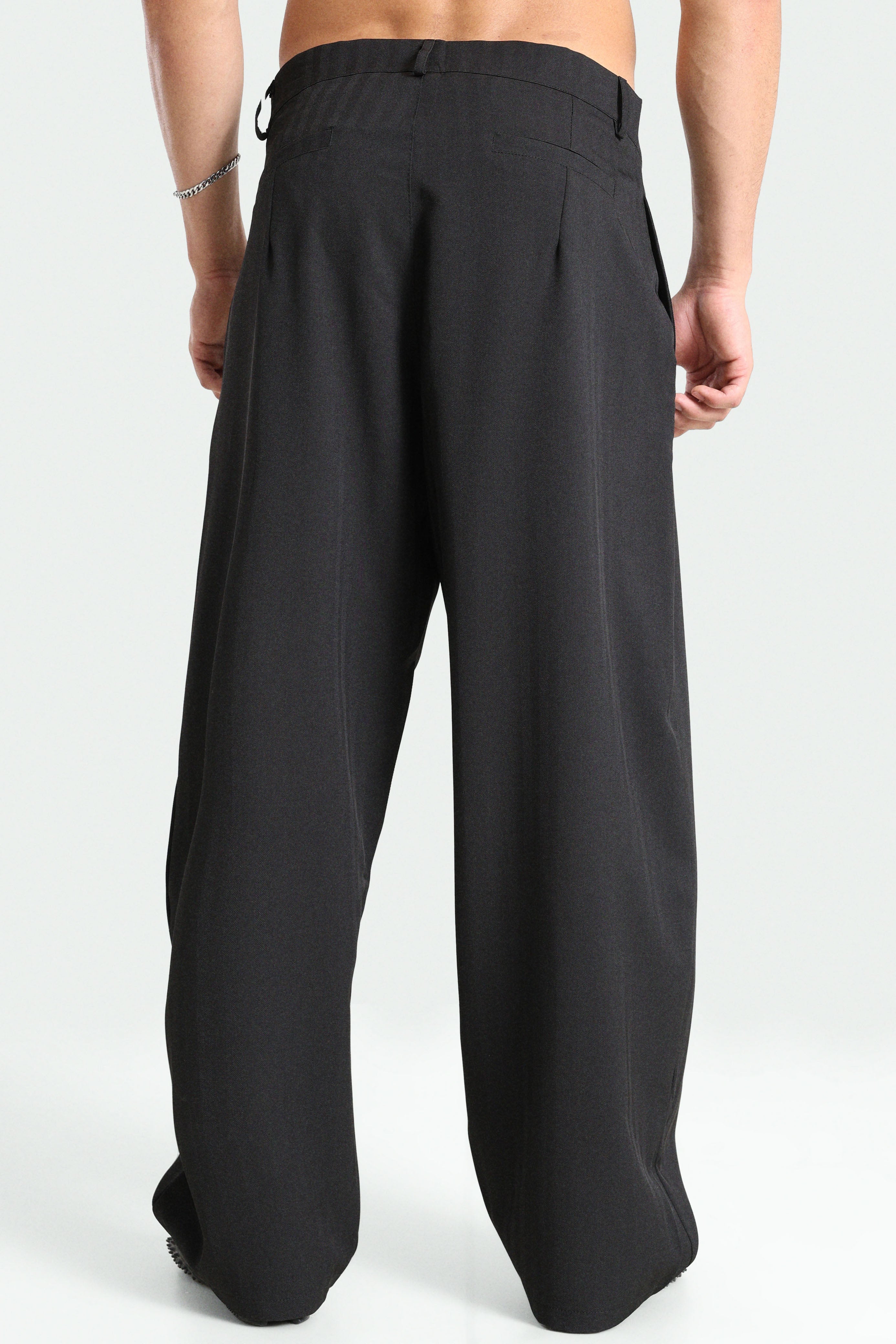 Ballon-Stoffhose - Black