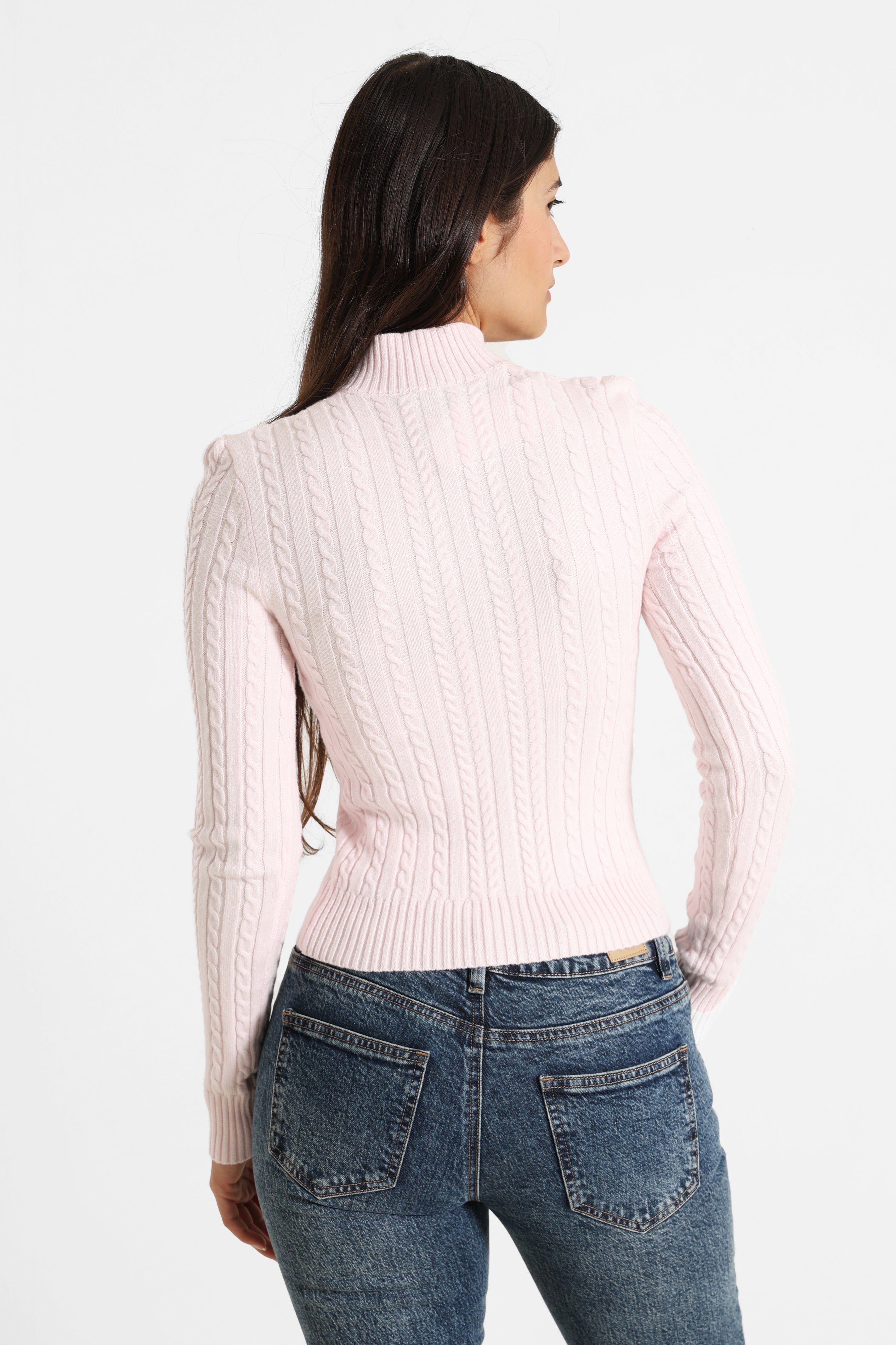 Strickjacke - Rosa