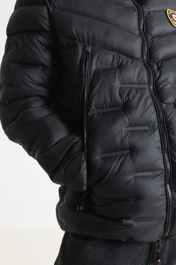 Savuno Leichte Gesteppte Jacke - Jet Black + Gold