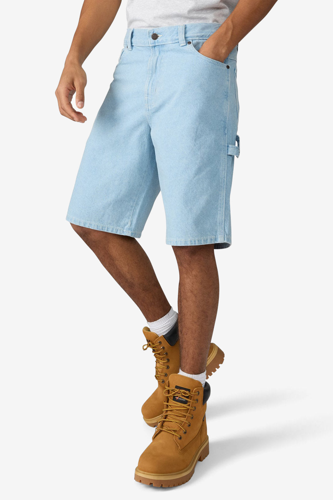 993 11-Inch Carpenter Jeansshorts - Light Blue
