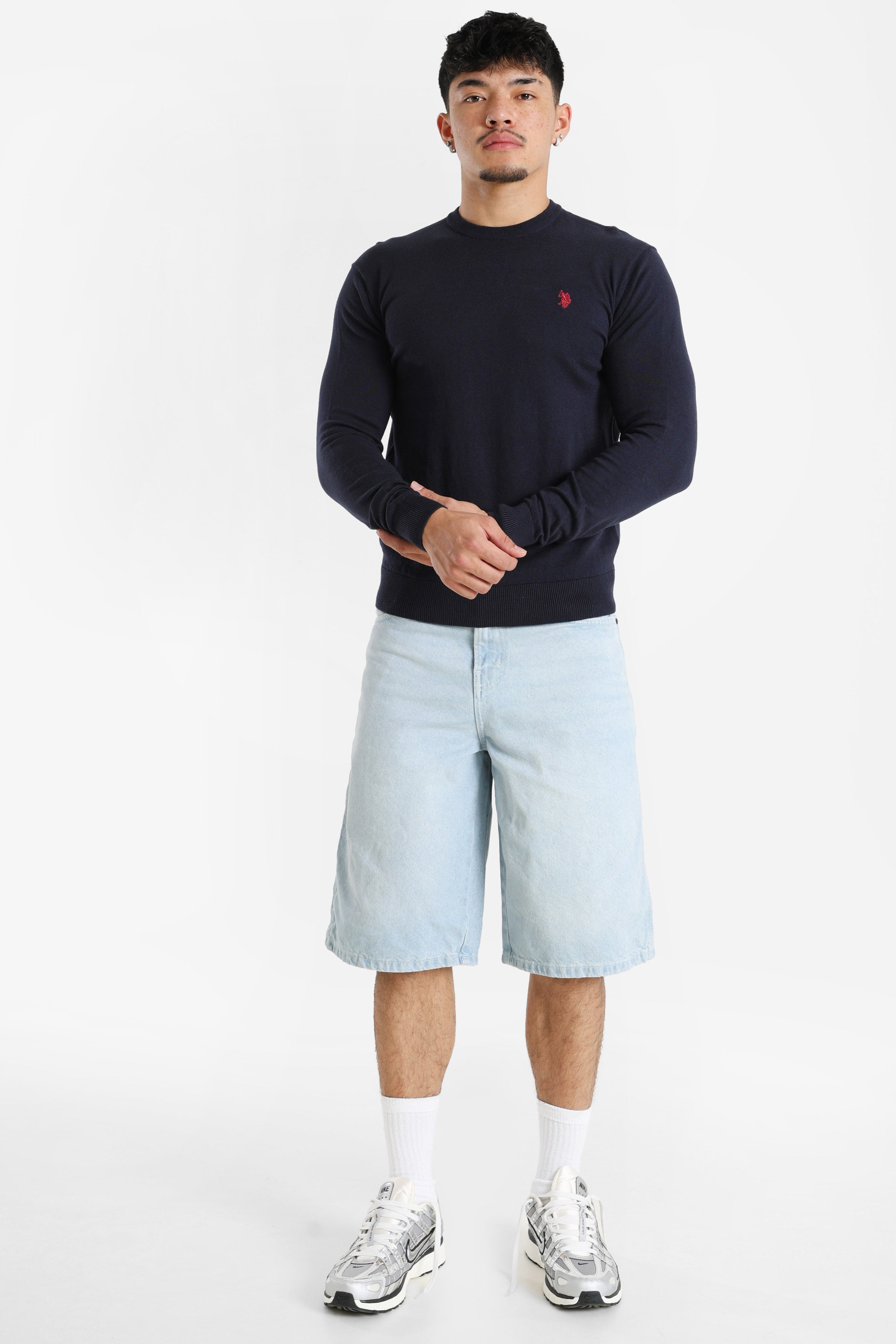 Akio shirt manches longues - Navy