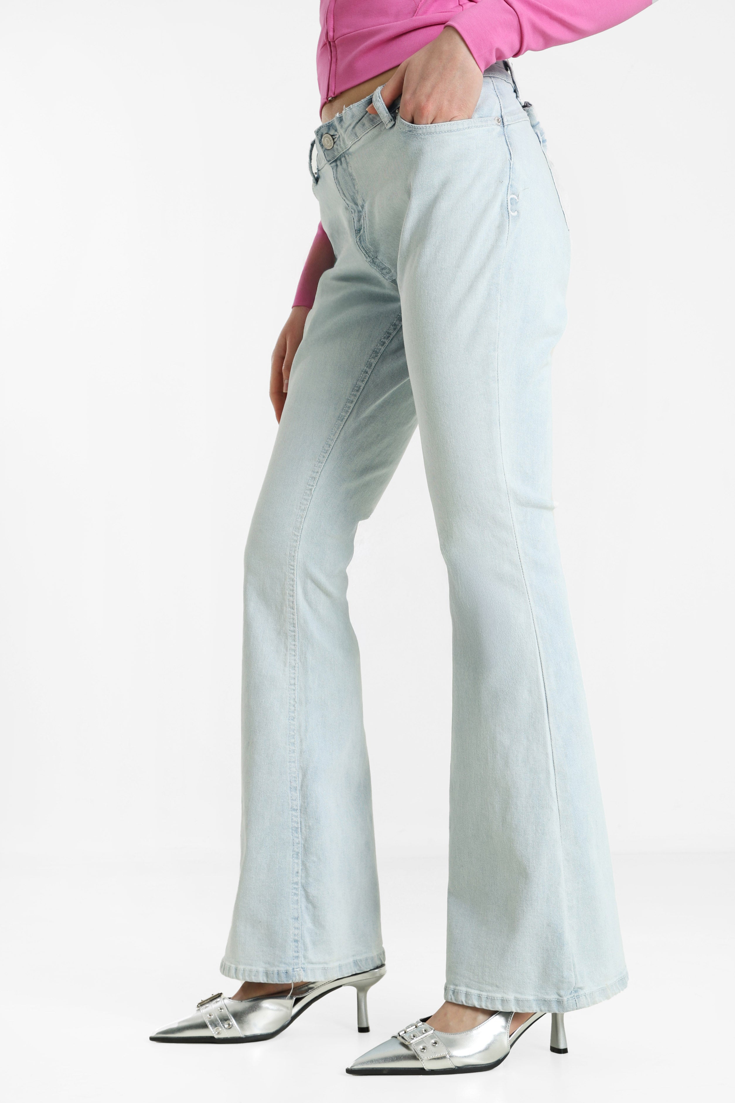 Jean bootcut - Bleached Blue