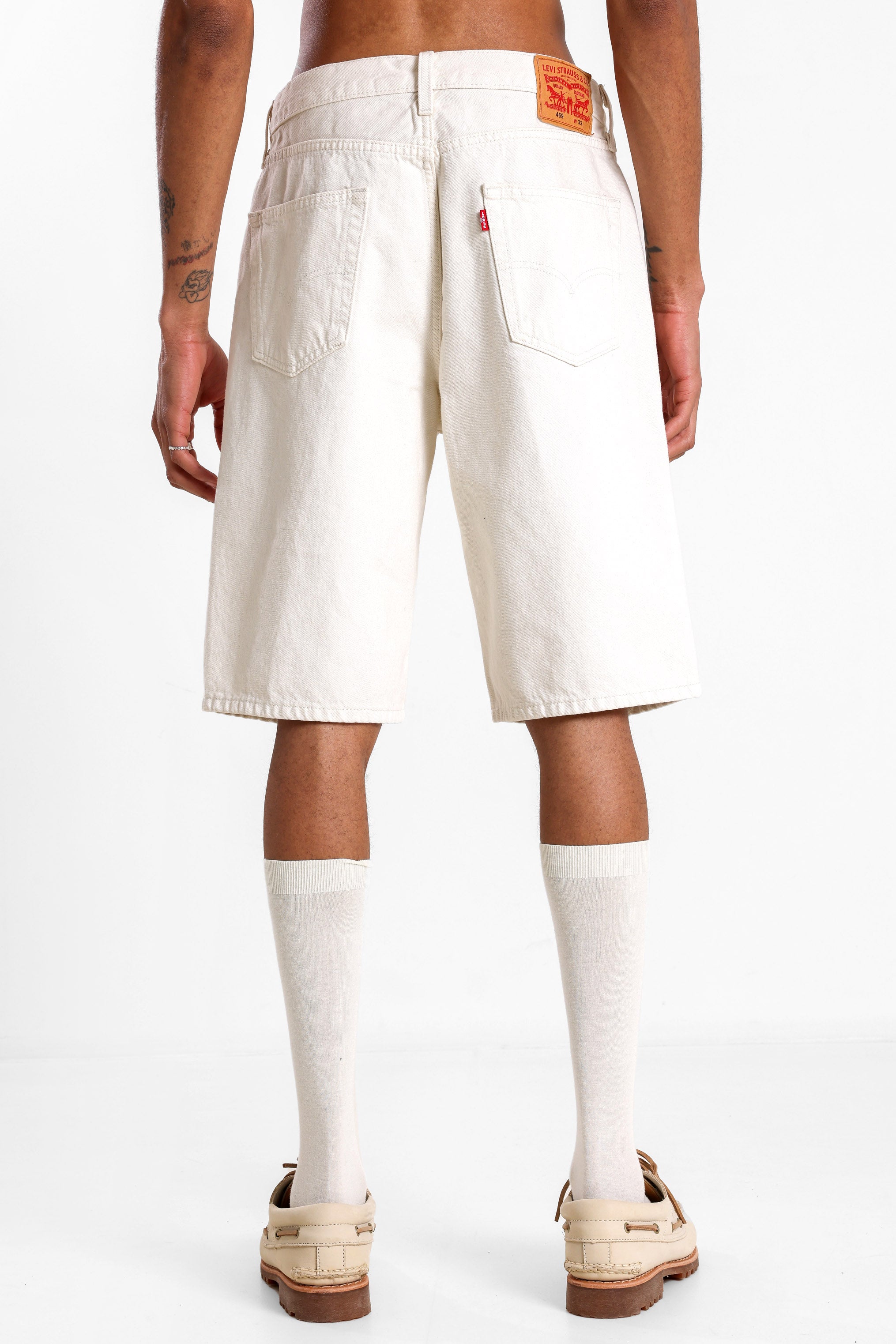 469 Jeans Bermudashorts - Offwhite