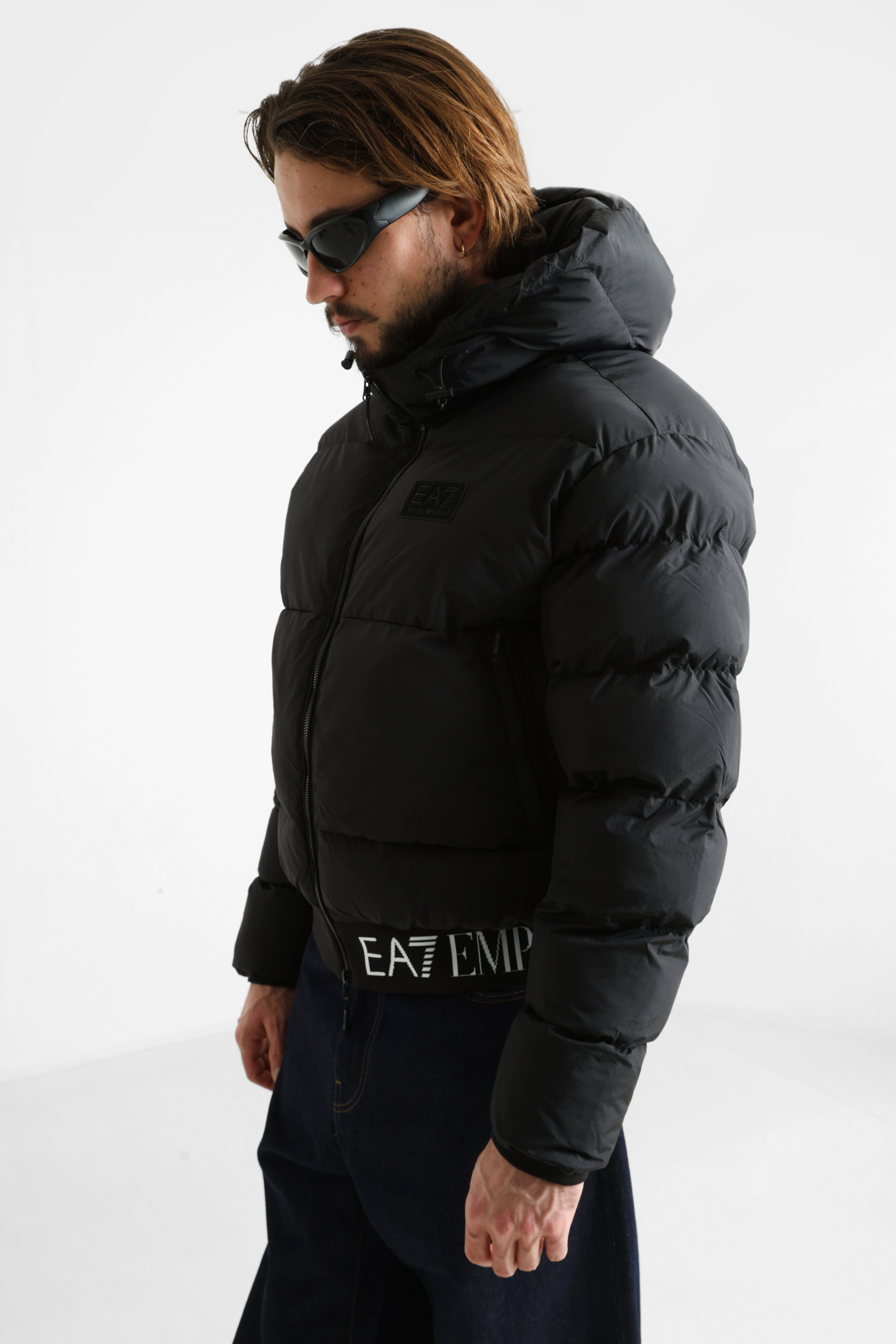 Puffer jacket - Black