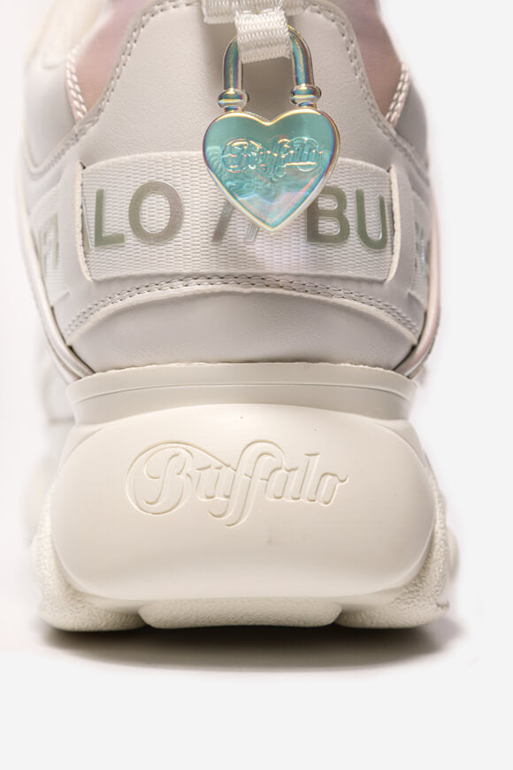 Vegan CLD Chai Charm Plateau Sneaker - White + Mermaid