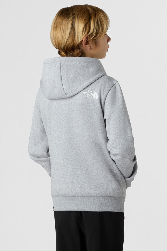Kapuzensweatshirt - Light Grey Heather