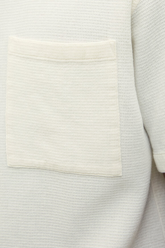 JCODYNAMIC chemise ample gaufrée - Cloud Dancer