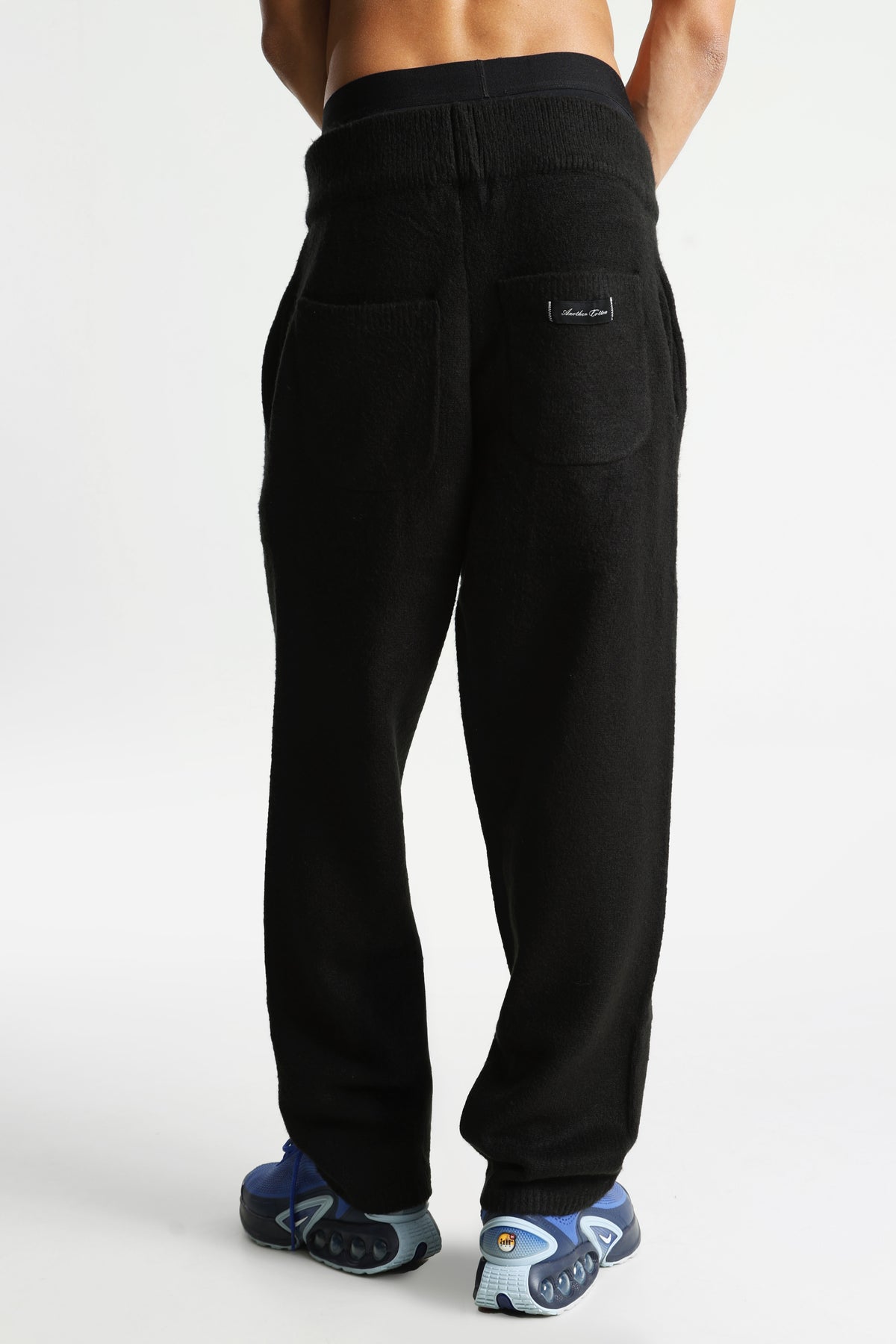 Pantalon en tricot - Black
