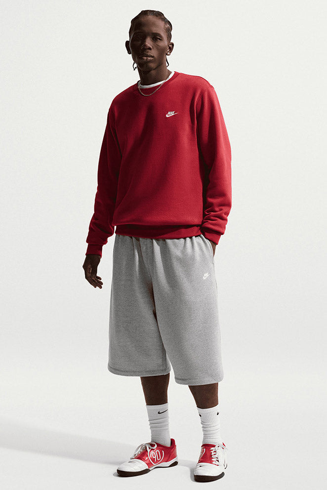 Sportswear Club Sweatshorts - Smoke Grey + White