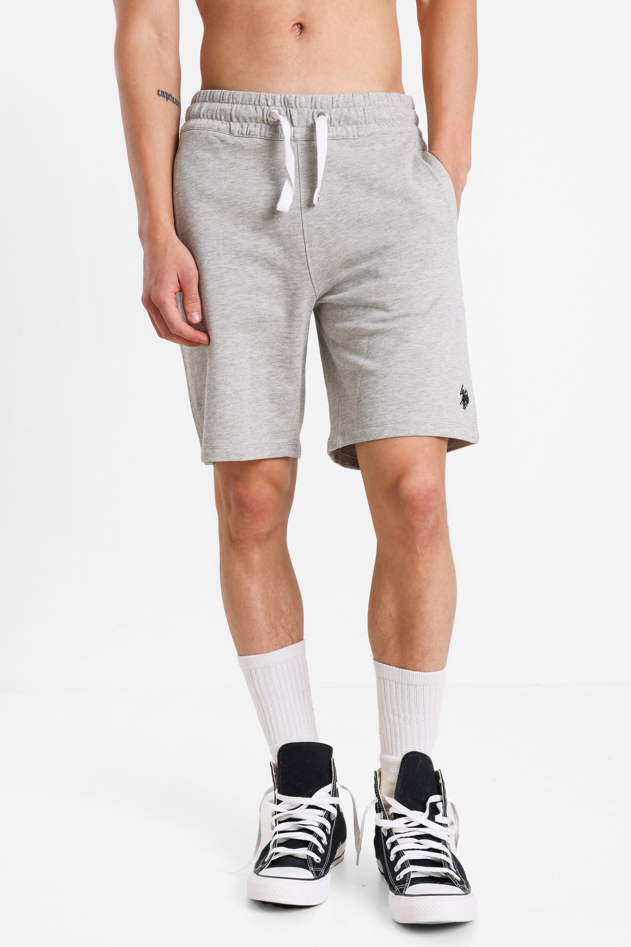 Bald Sweatshorts - Light Grey Heather