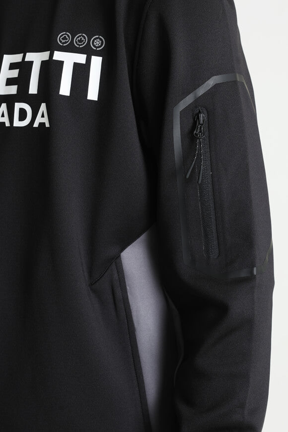 Felpa con cappuccio Albetta - Jet Black