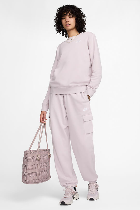 Club Fleece Sweatshirt - Platinum Violet