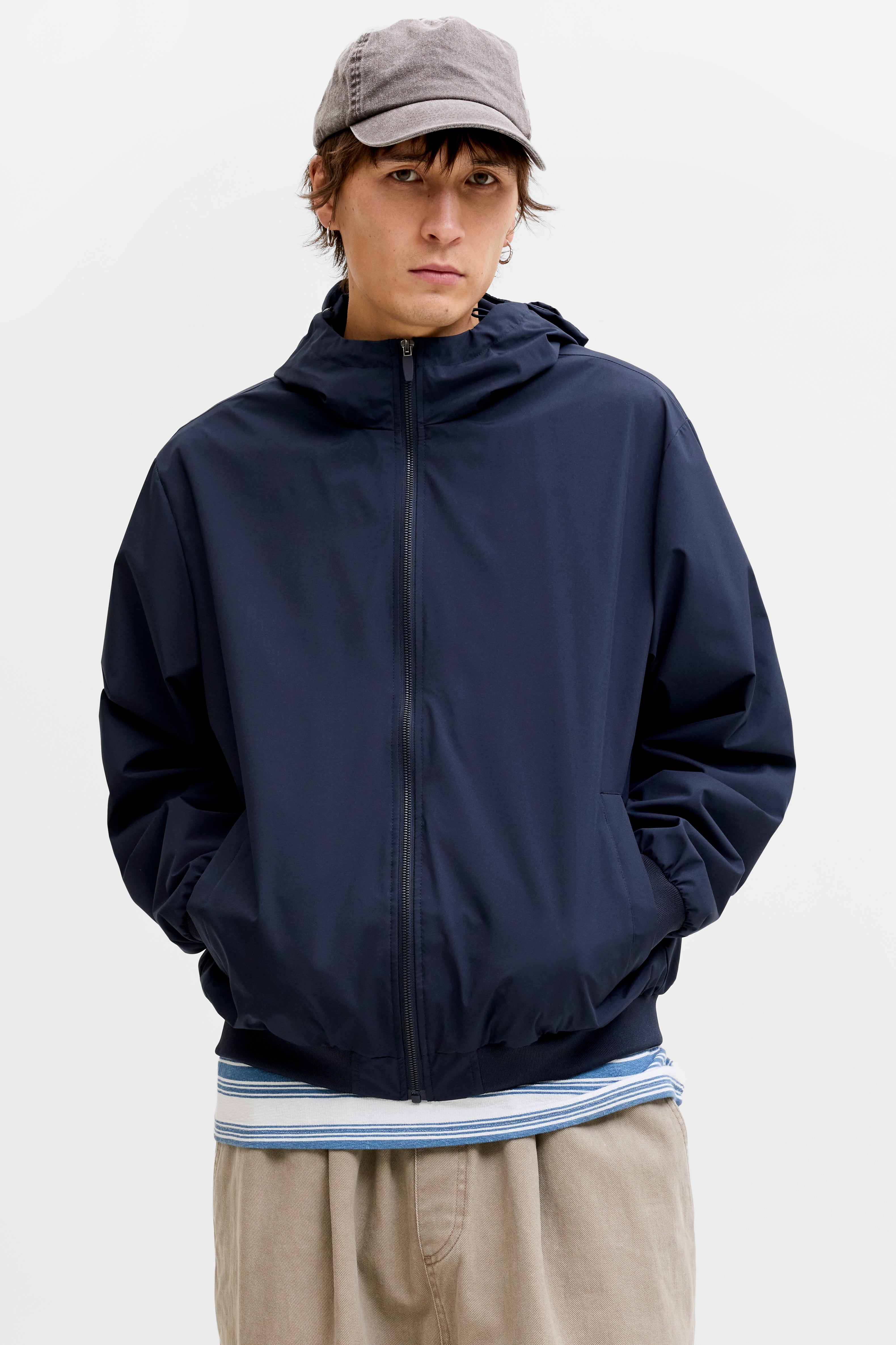 JJECHARGE leichte Jacke - Navy Blazer