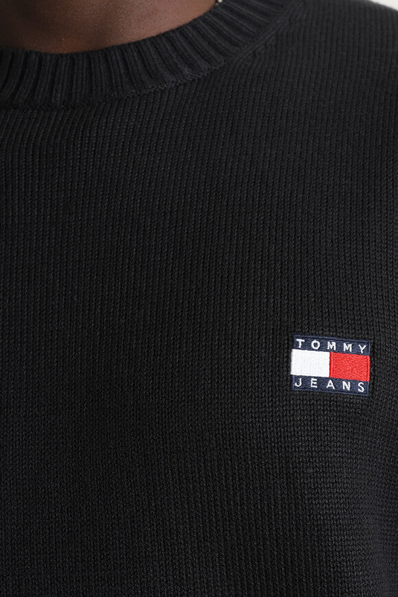 Maglia con badge - Nero
