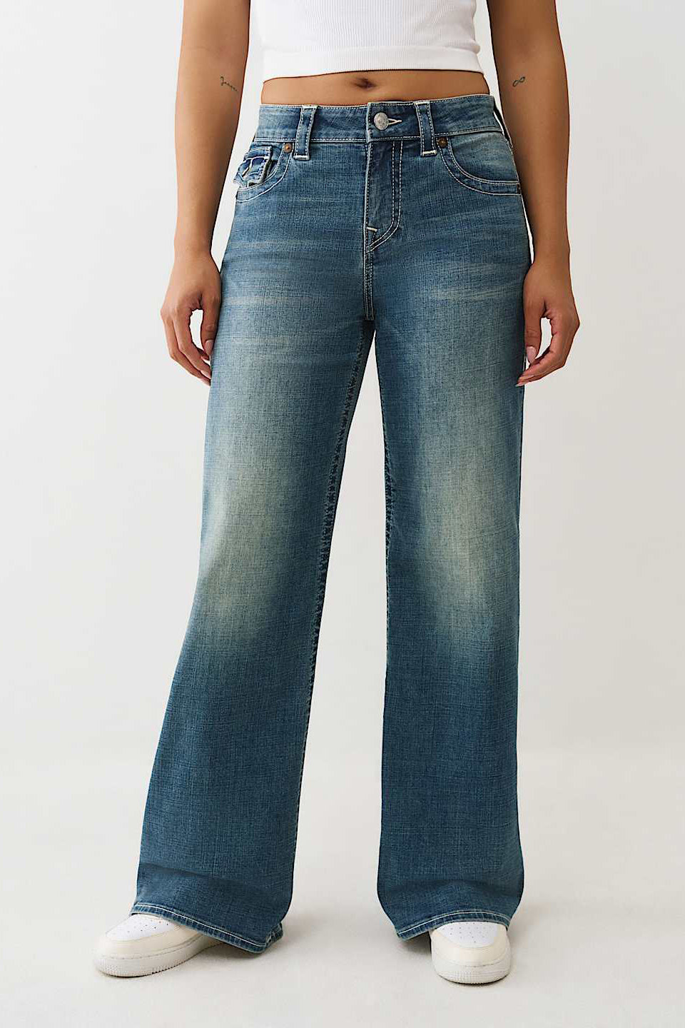 Bobbi Baggy Fit Jeans - Honey Crisp