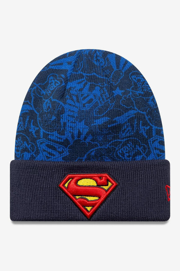Beanie - Blue + Red + Yellow