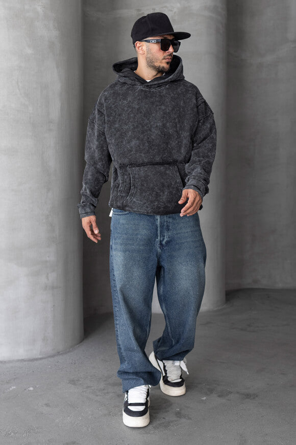Sweatshirt à capuchon - Anthracite