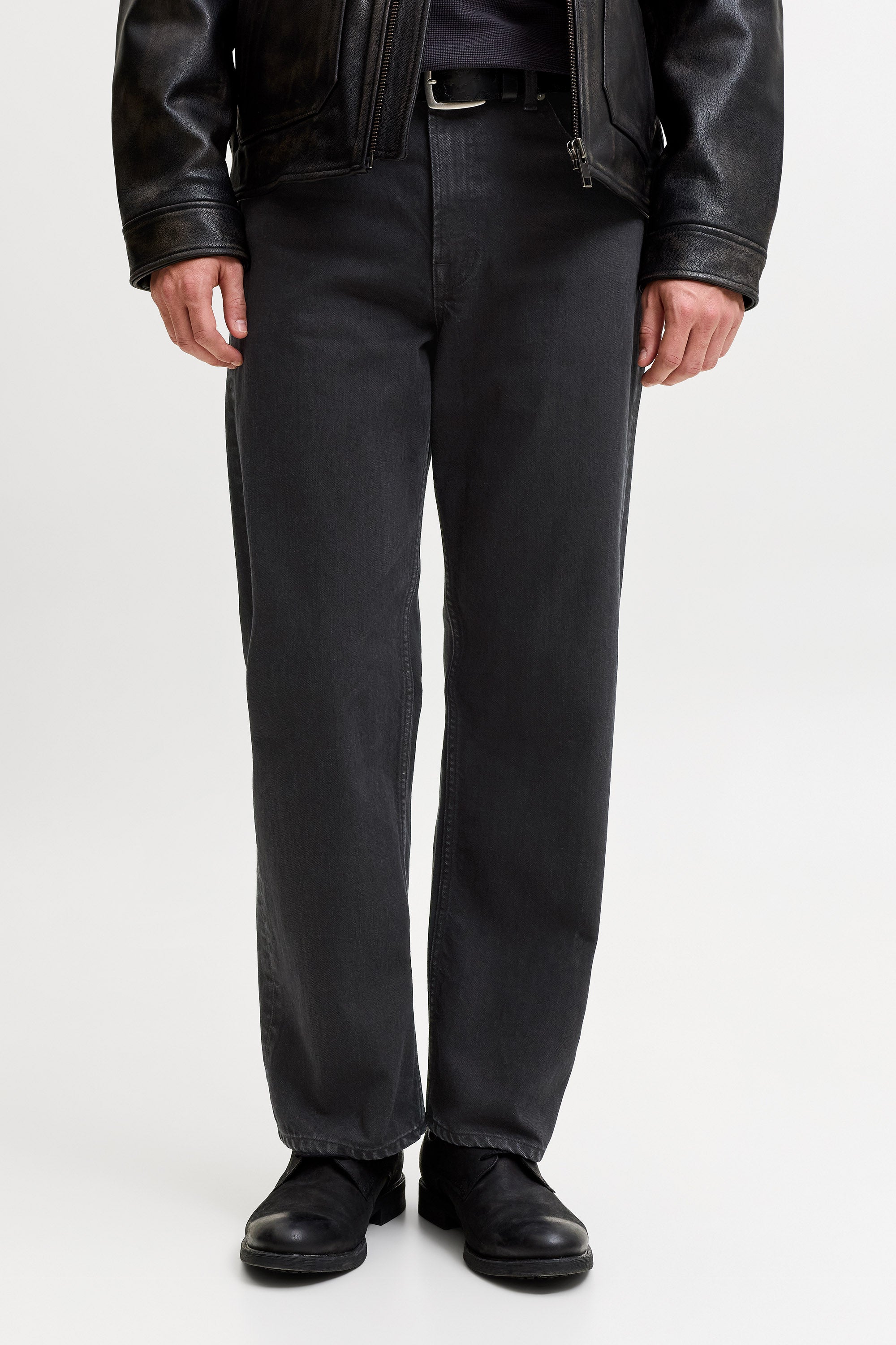 JJITED Loose Straight Fit Jeans L32 - Black