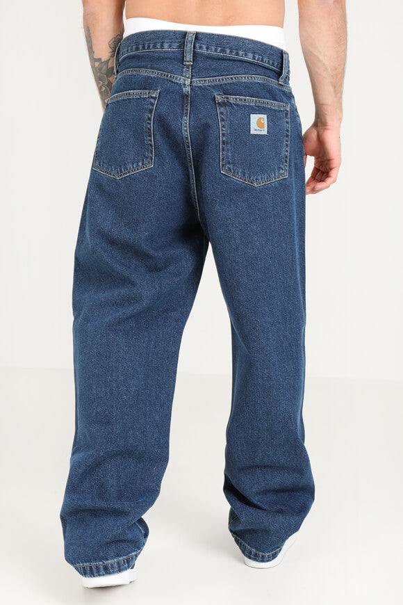 Landon Loose Tapered Fit Jeans - Blue Stone Washed