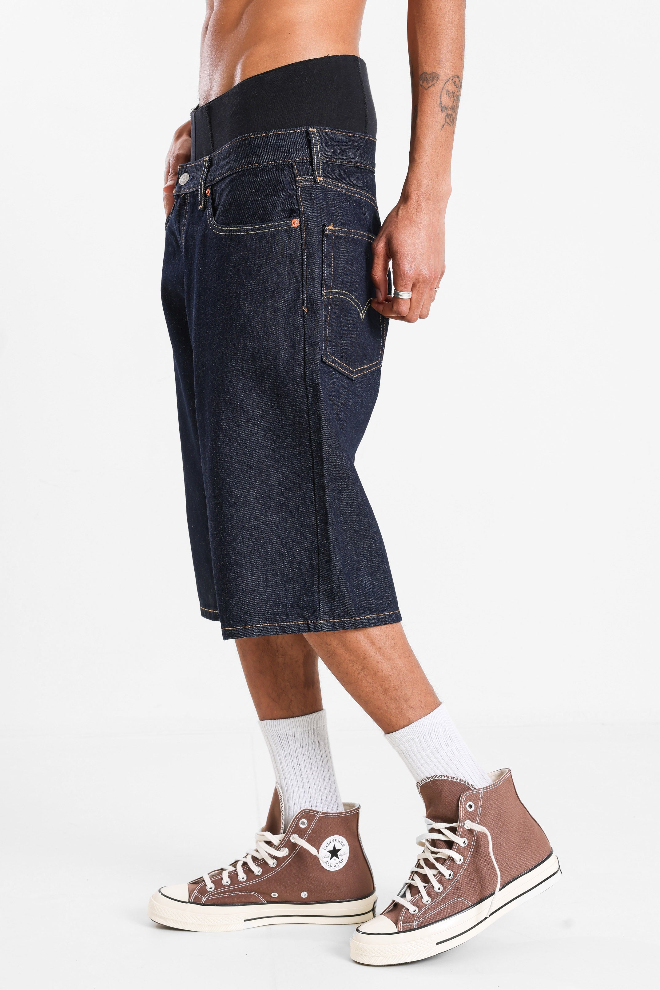 Jeans Bermudashorts - Rinse Ruler