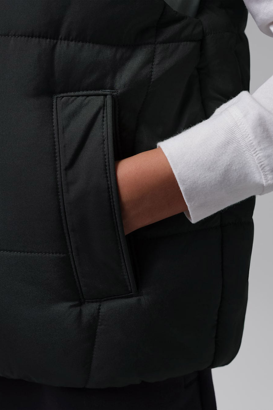 Air Gestepptes Gilet - Black