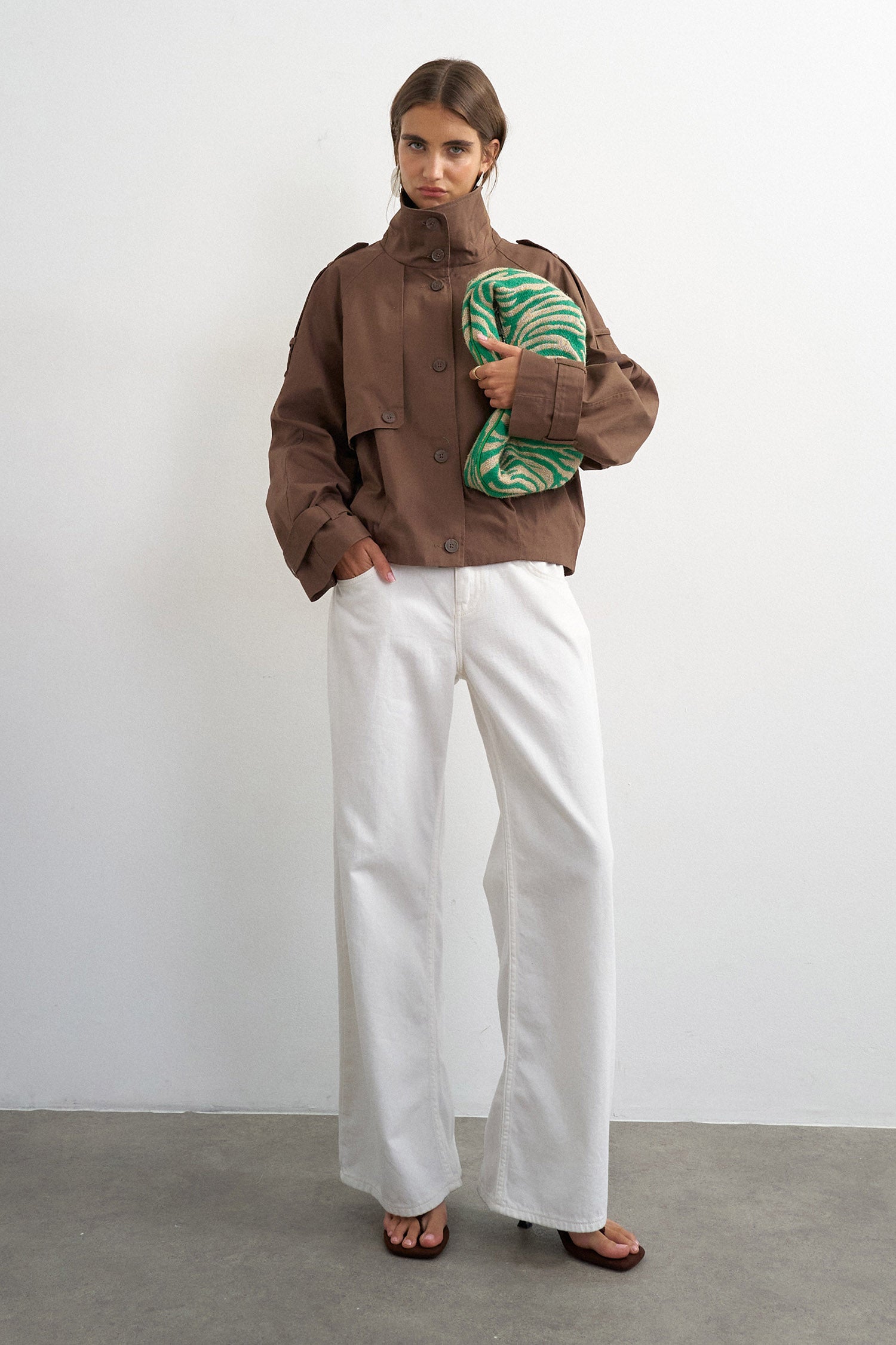 TSHABA Trenchcoat - Red Heart