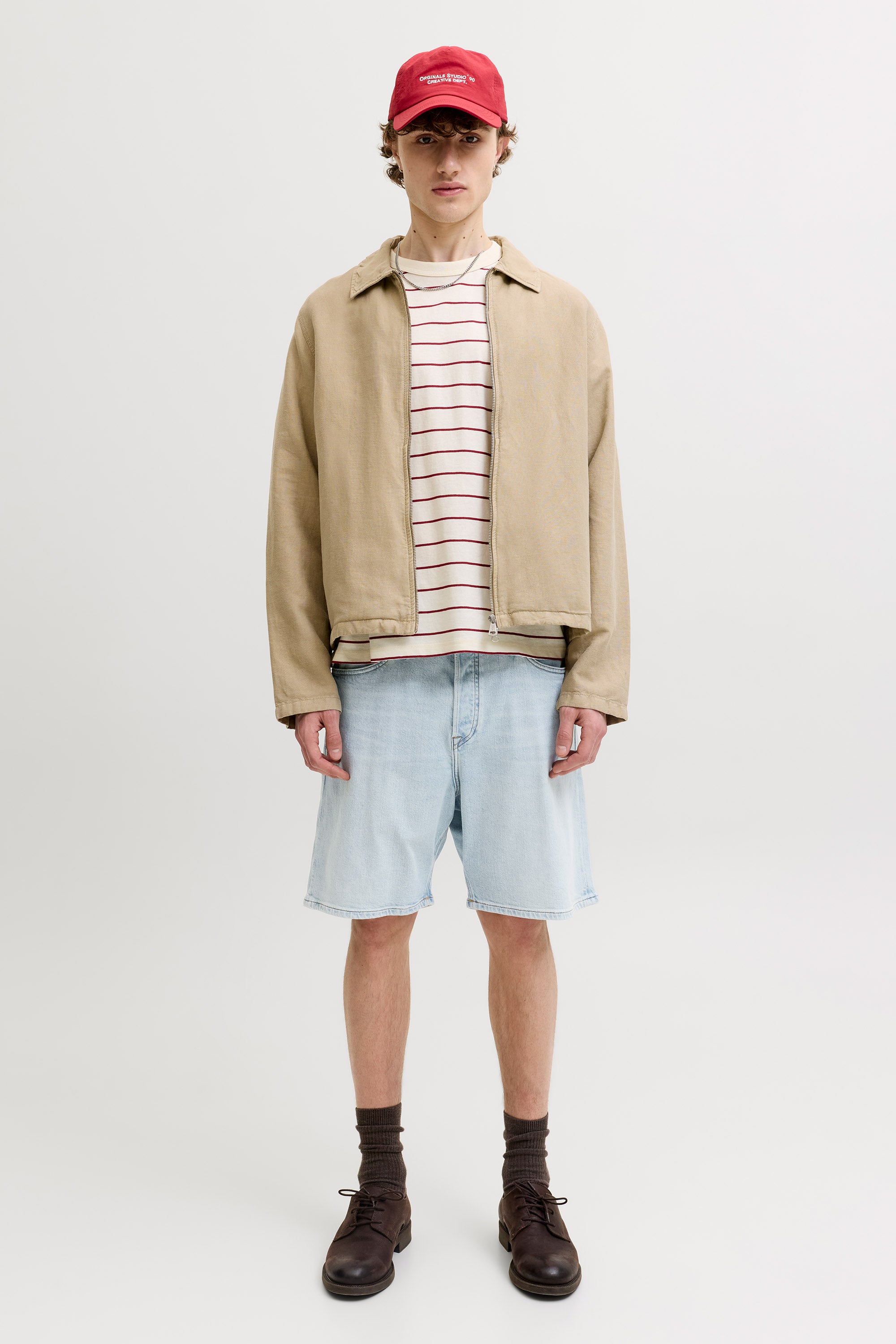 Toni Jeansshorts - Light Blue Denim