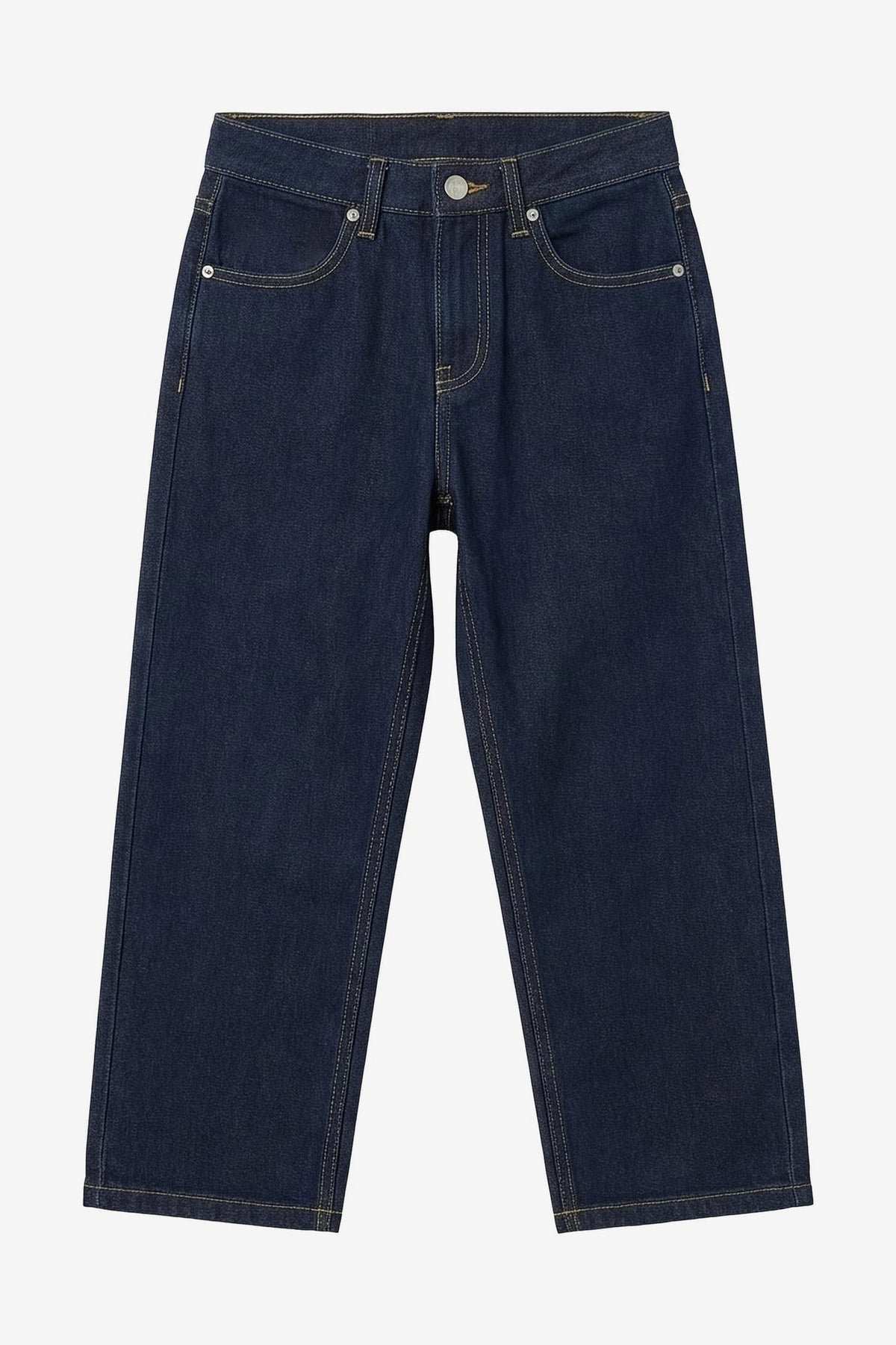 Loose Fit Jeans - Blue Rinsed