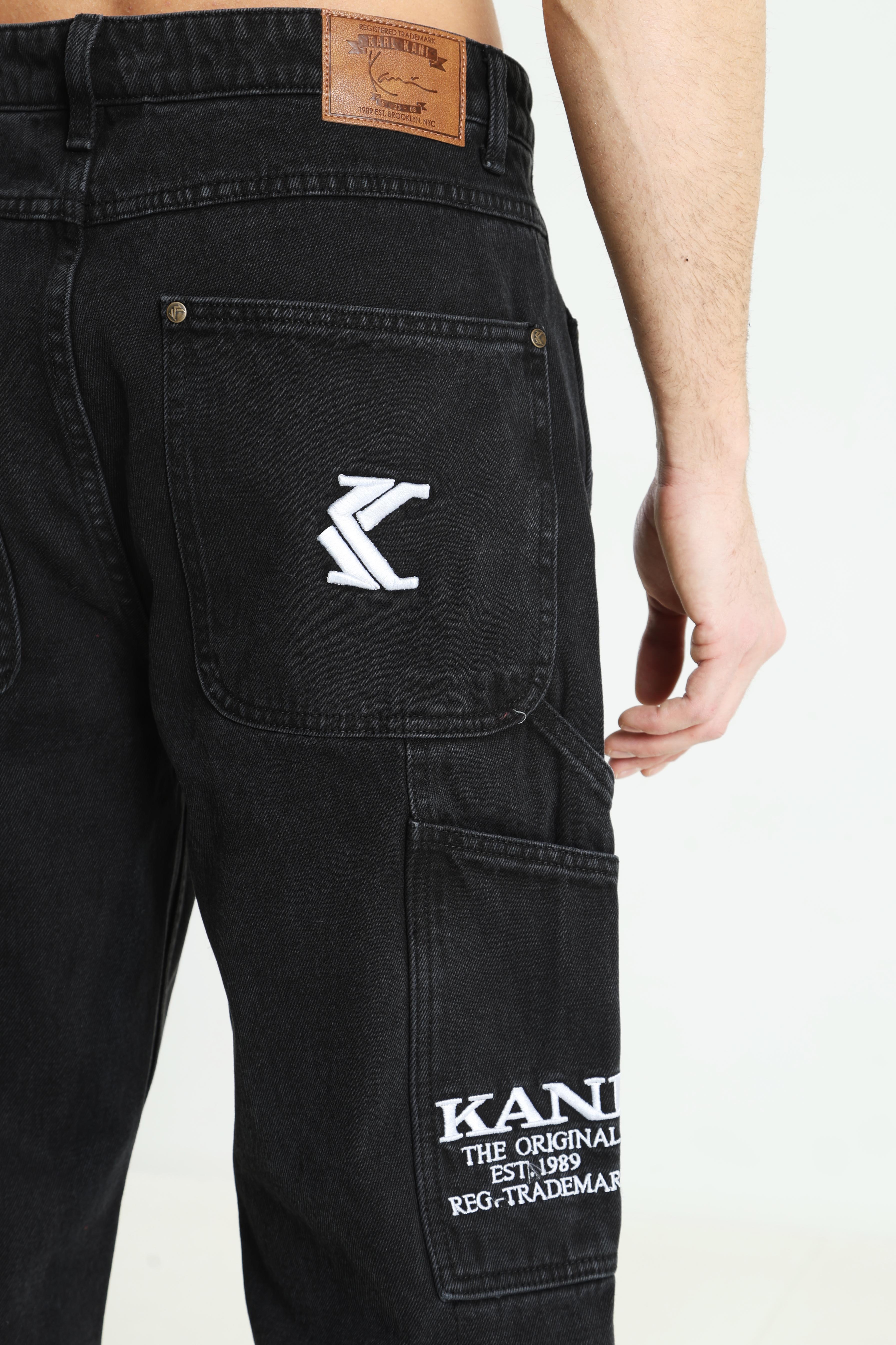 Jeans baggy fit - Denim nero