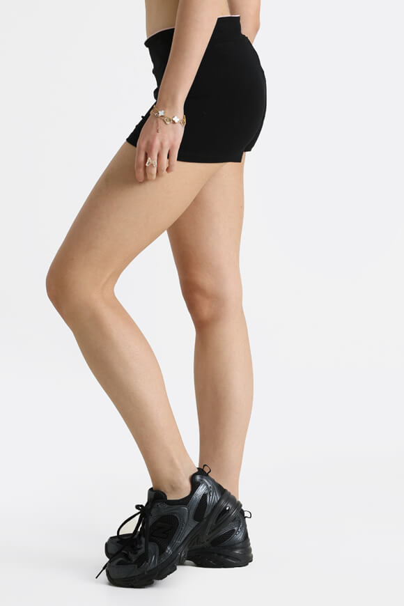 Stoffshorts - Schwarz