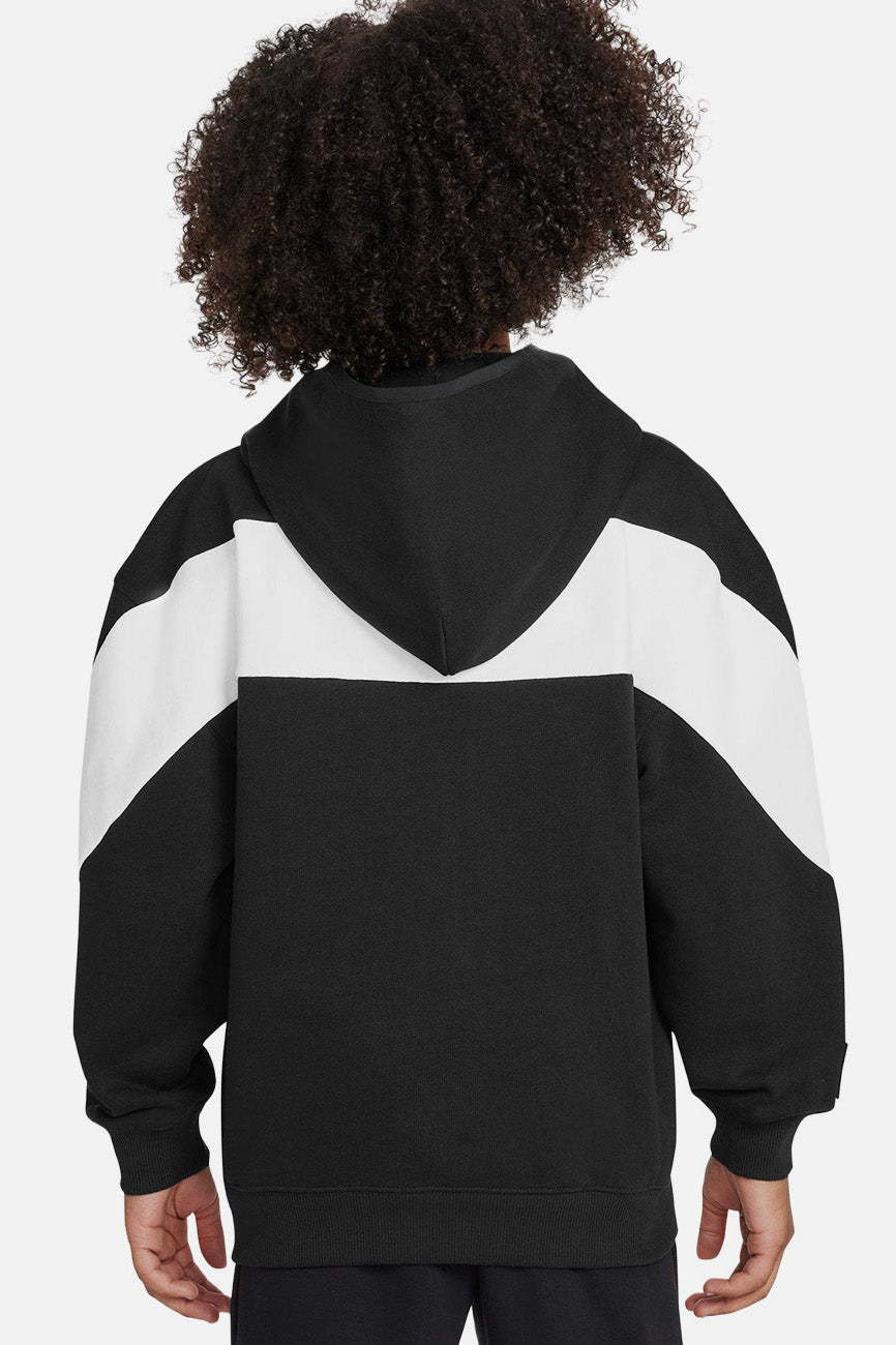Air Kapuzensweatshirt - Black + White