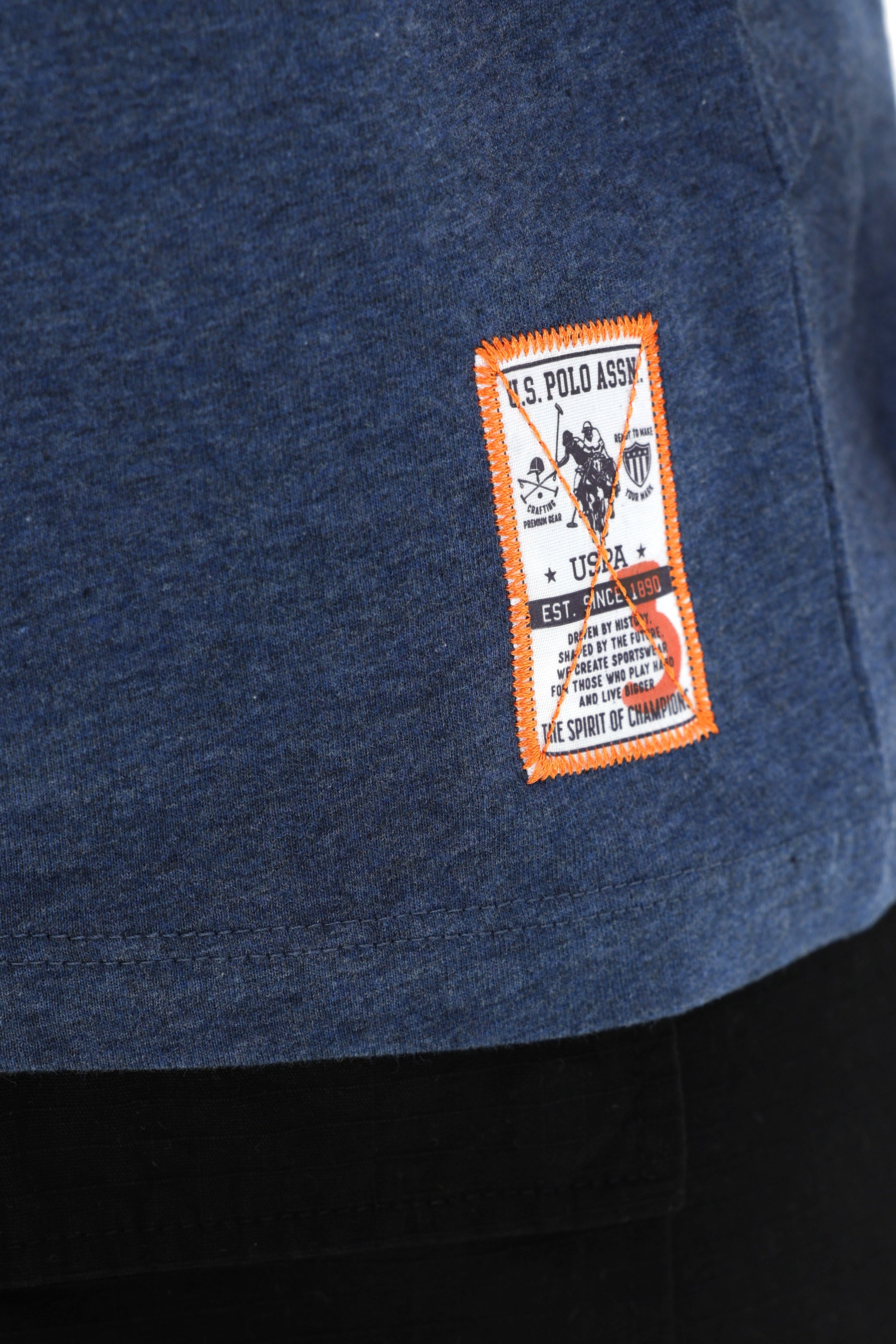 Waves T-Shirt - Blue Heather
