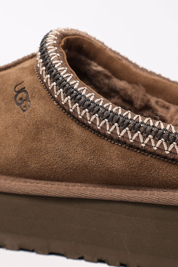 Pantofole platform foderate - Hickory