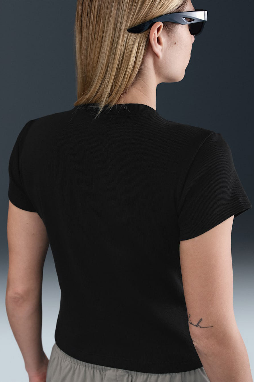 T-Shirt côtelé - Black