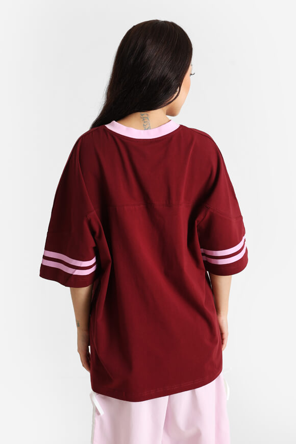 Oversize  T-Shirt - Bordeaux
