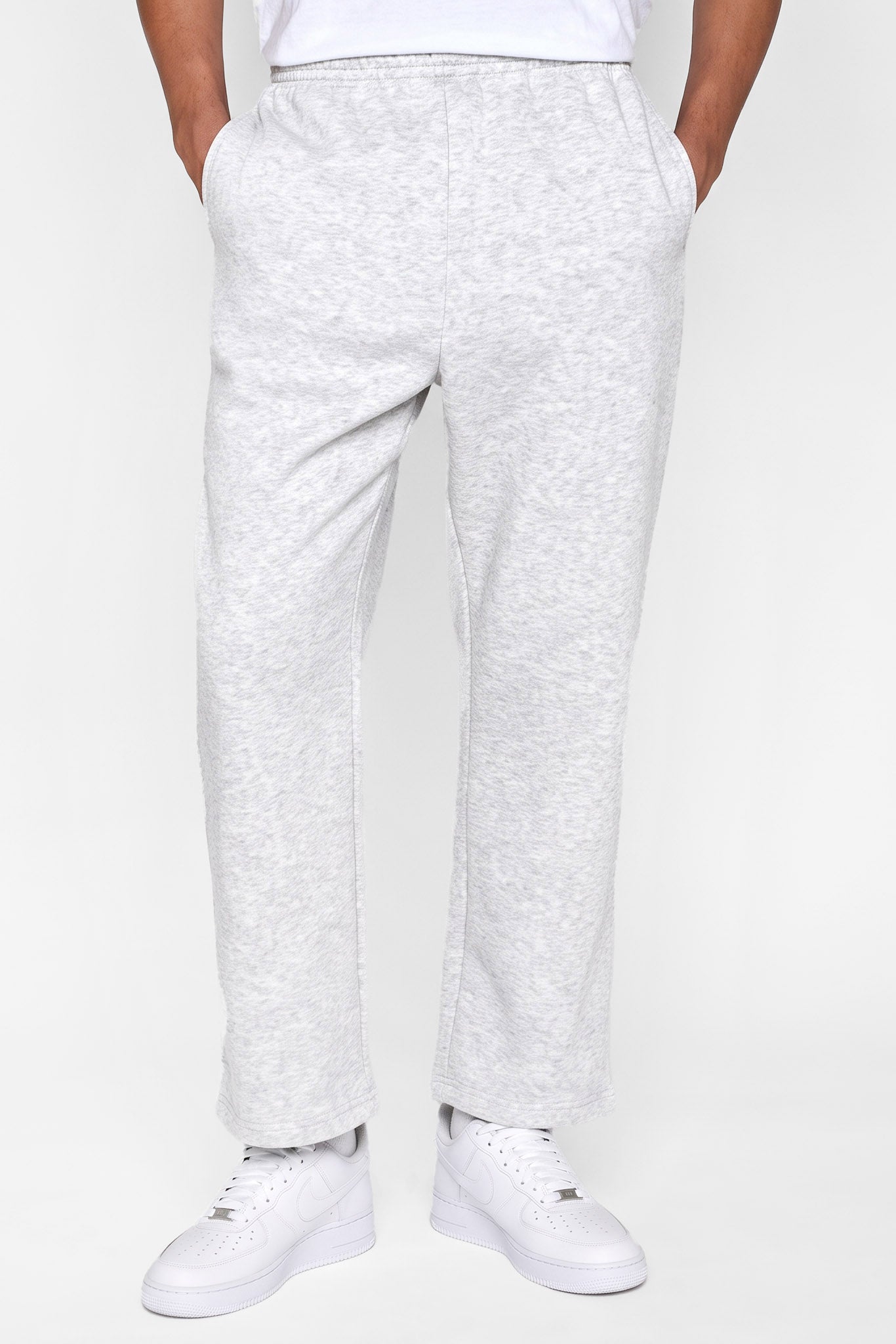 Fluffy pantalon en sweat - Light Grey Heather