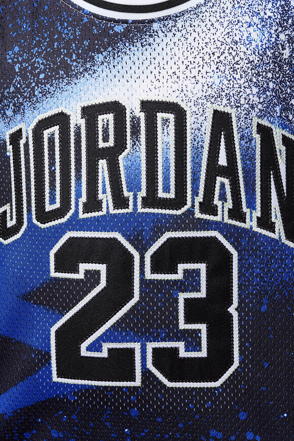 Débardeur en mesh - Black + Hyper Royal
