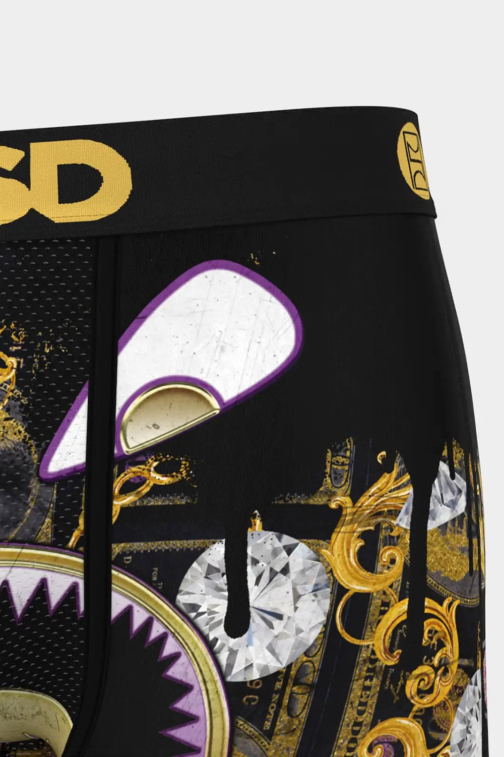 Boxershorts - Black + Multicolor