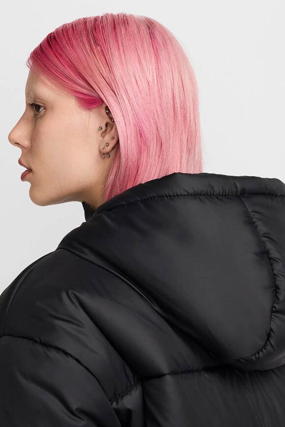 Oversized Pufferjacke - Black