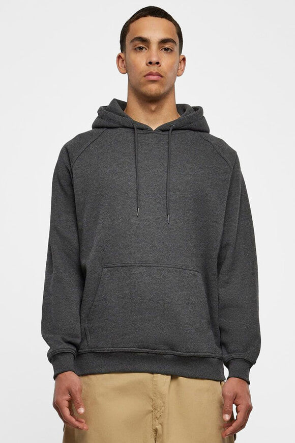 Felpa oversize con cappuccio - Antracite