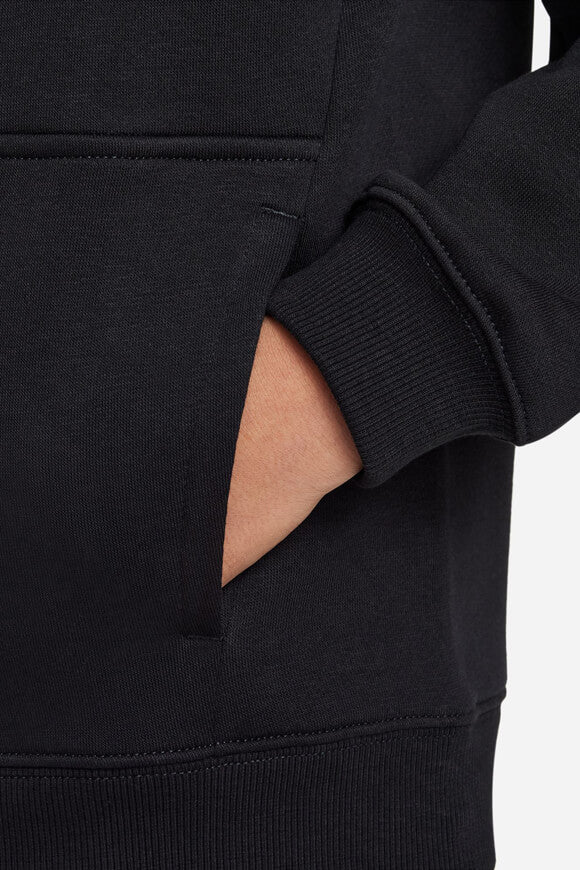 Sportswear Club Fleece Kapuzensweatjacke - Black