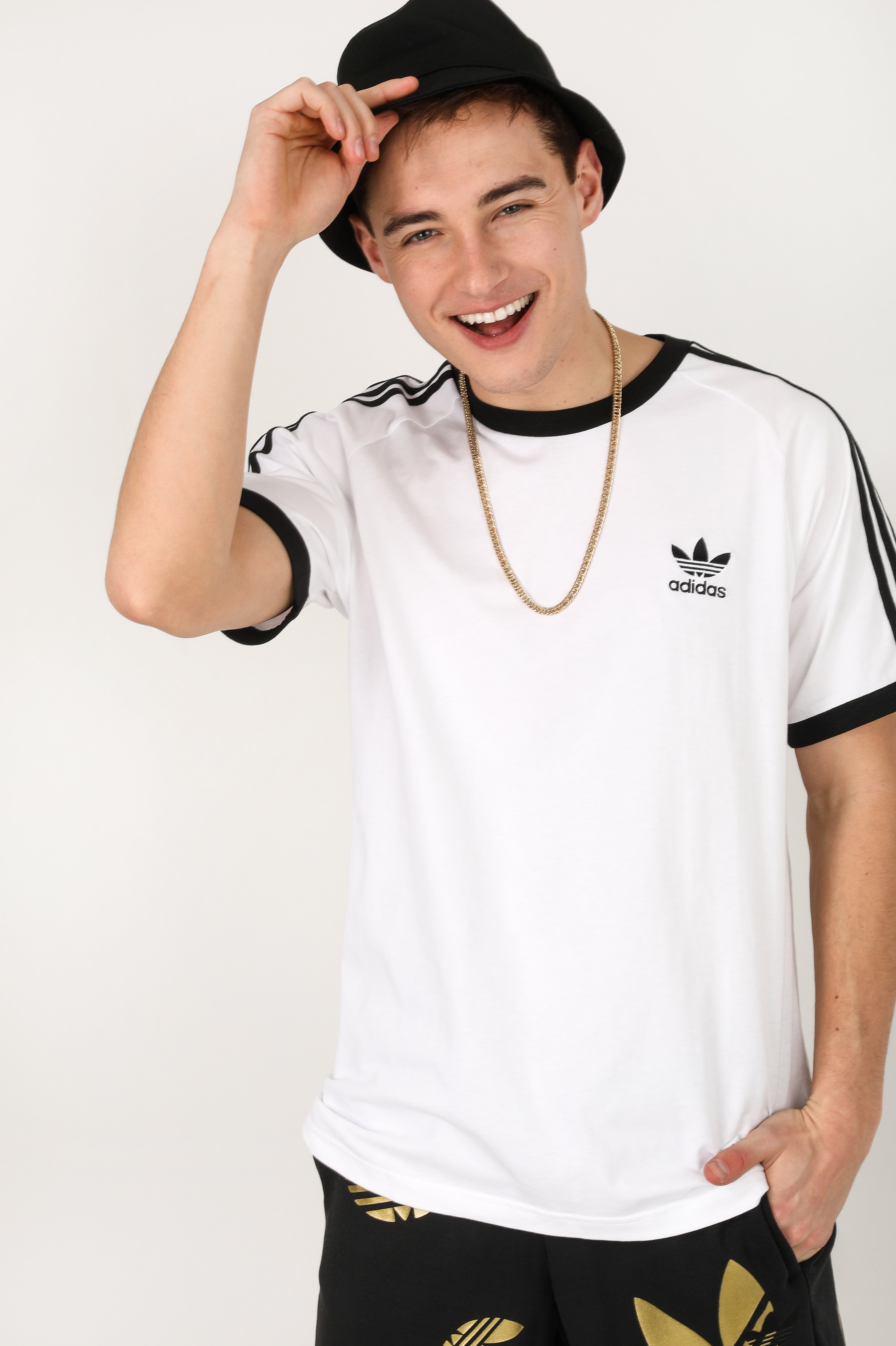 T-shirt Adicolor Classics 3-Stripes - Blanc