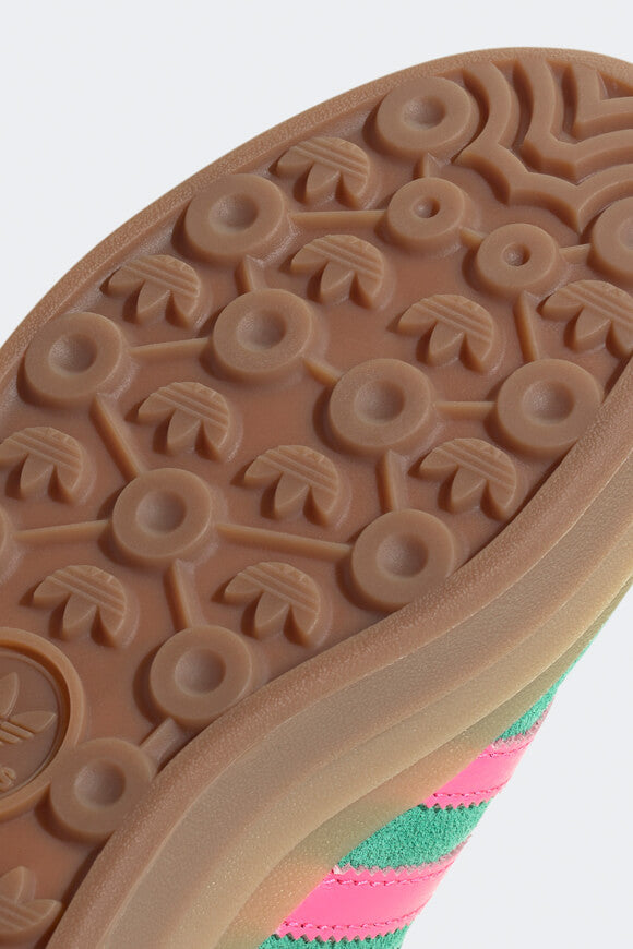 Gazelle Bold Platform Sneaker - Court Green + Lucid Pink + Pure Sulfur