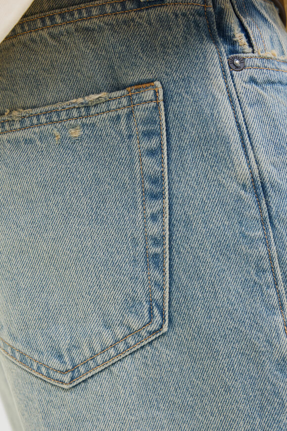 JJITONY JJCOOPER short en jean loose fit - Blue Denim