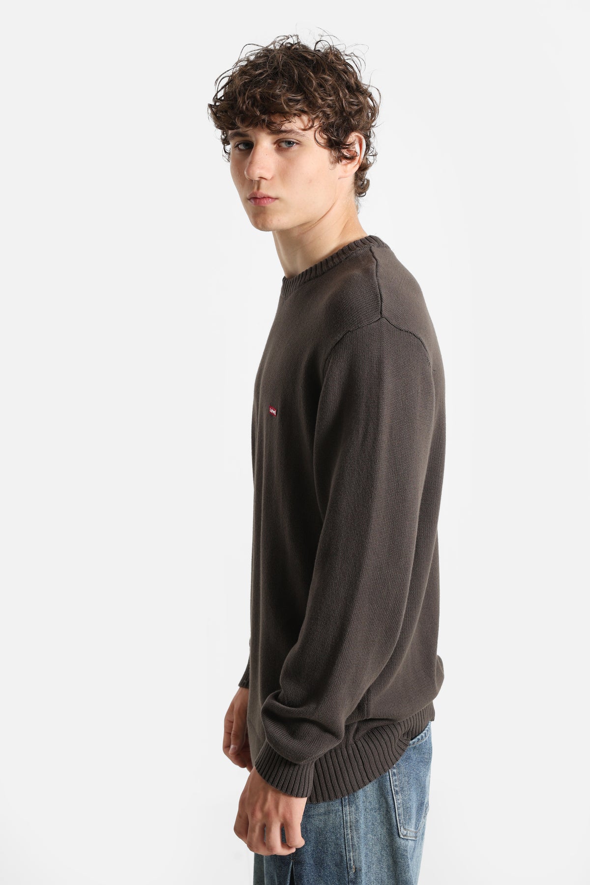 Feinstrickpullover - Coffee