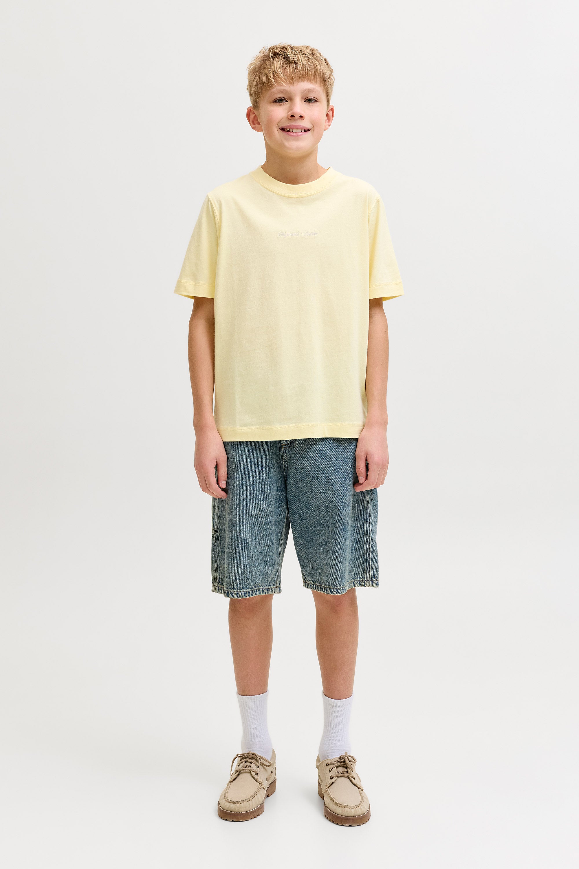 JJIALEX Jeans Bermudashorts - Blue Denim